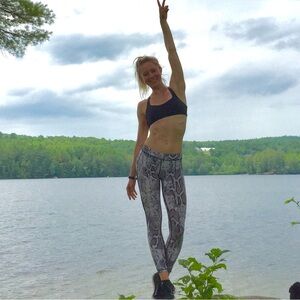 HPE snakeskin legging - XS